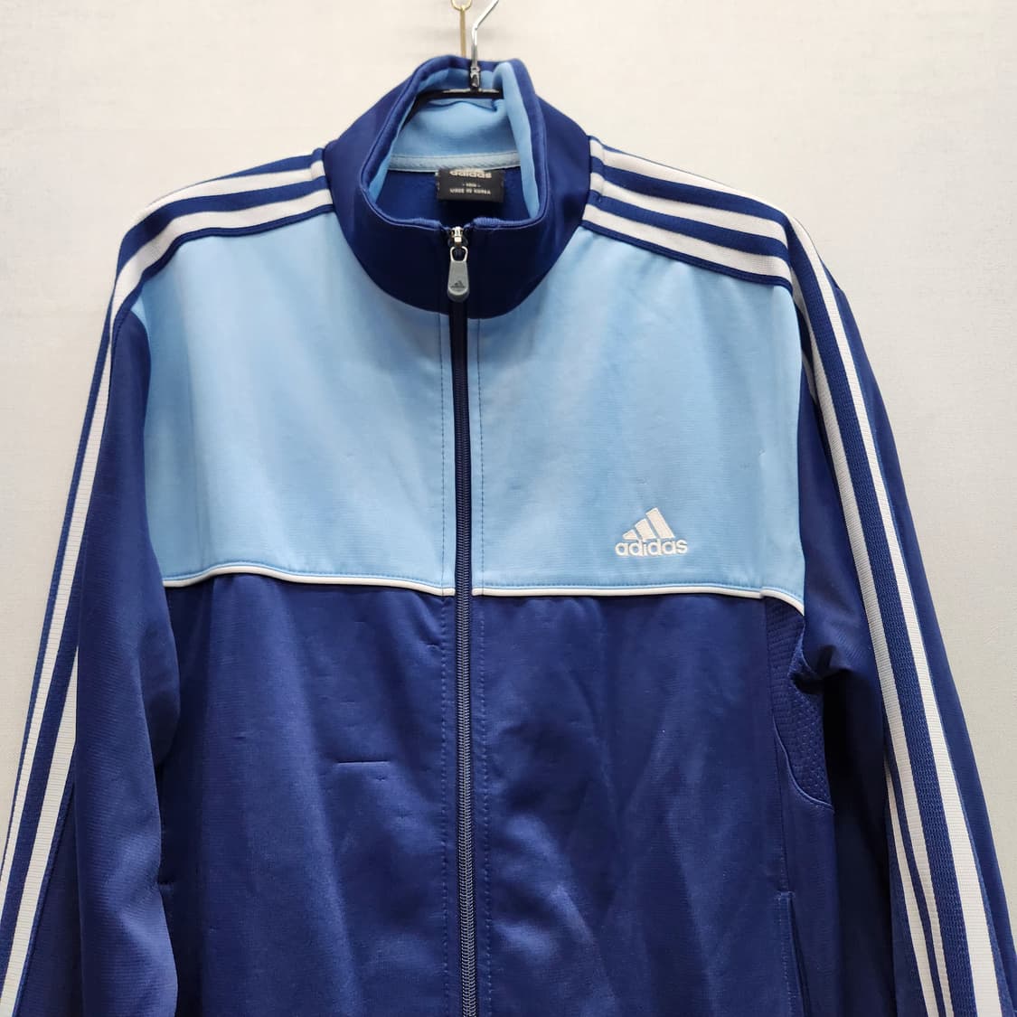 올드스쿨 아디다스 오리지널로고/백로고 배색 져지100(L)남여공용 상품이미지2