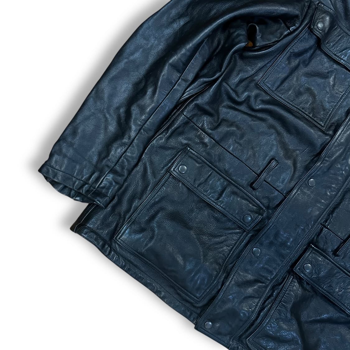 블랙카페런런 바이크 자켓 상품이미지4