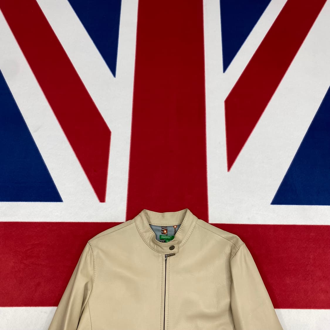 베네통 산양가죽 자켓 100 상품이미지2