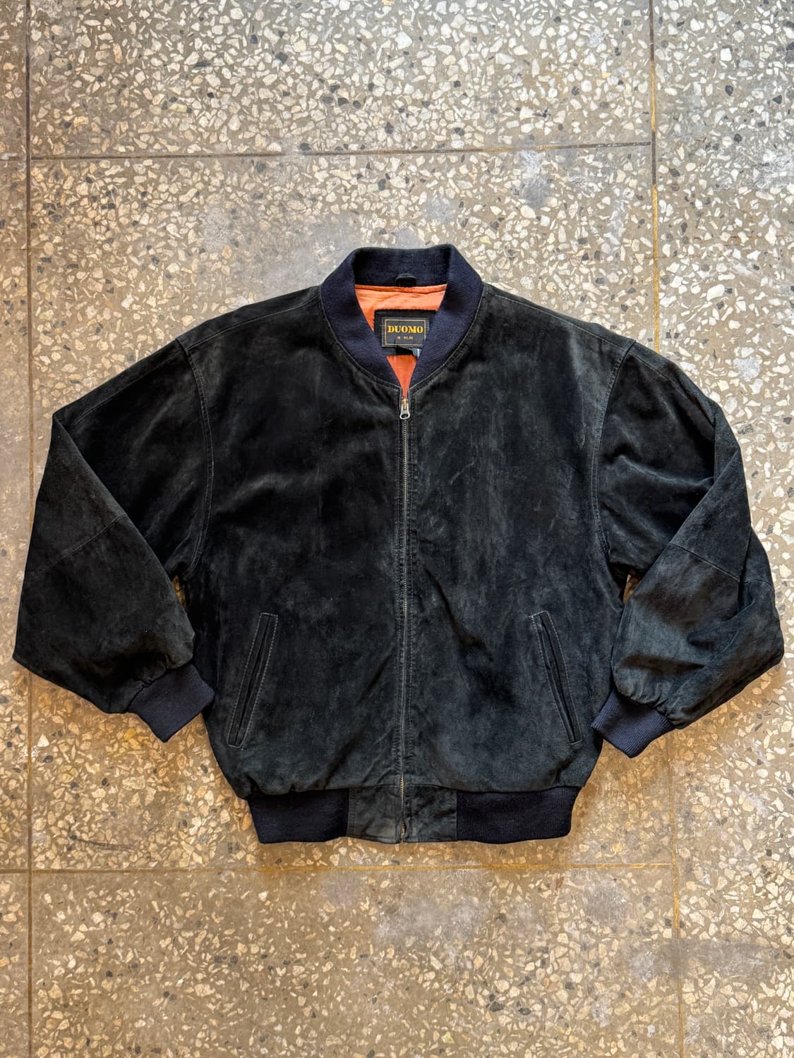 90~00s 카우하이드 스웨이드 봄버자켓(O68) 상품이미지1