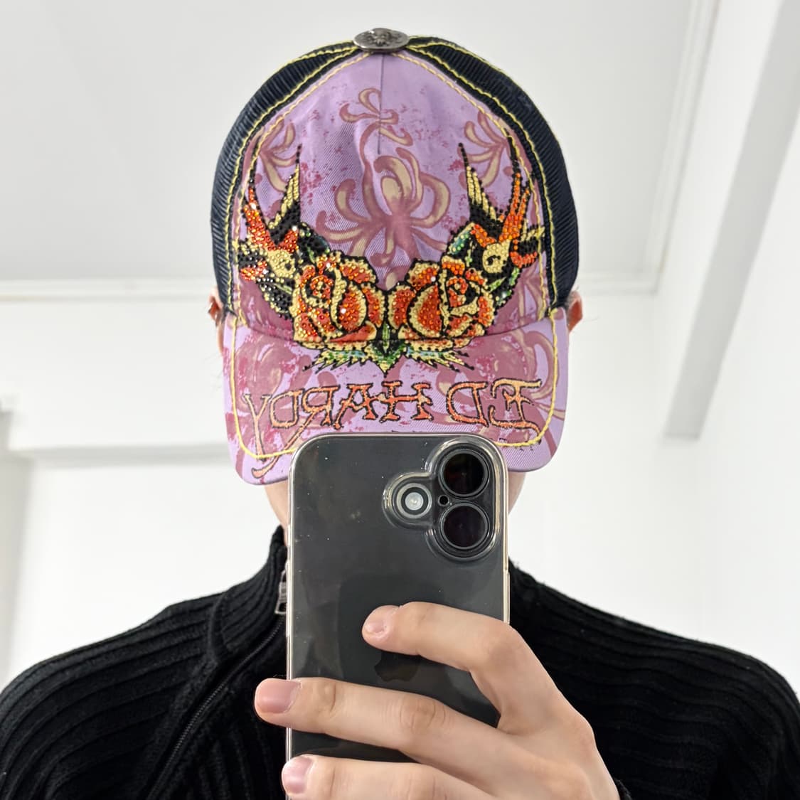 에드하디 펑크 자수 볼캡 상품이미지2