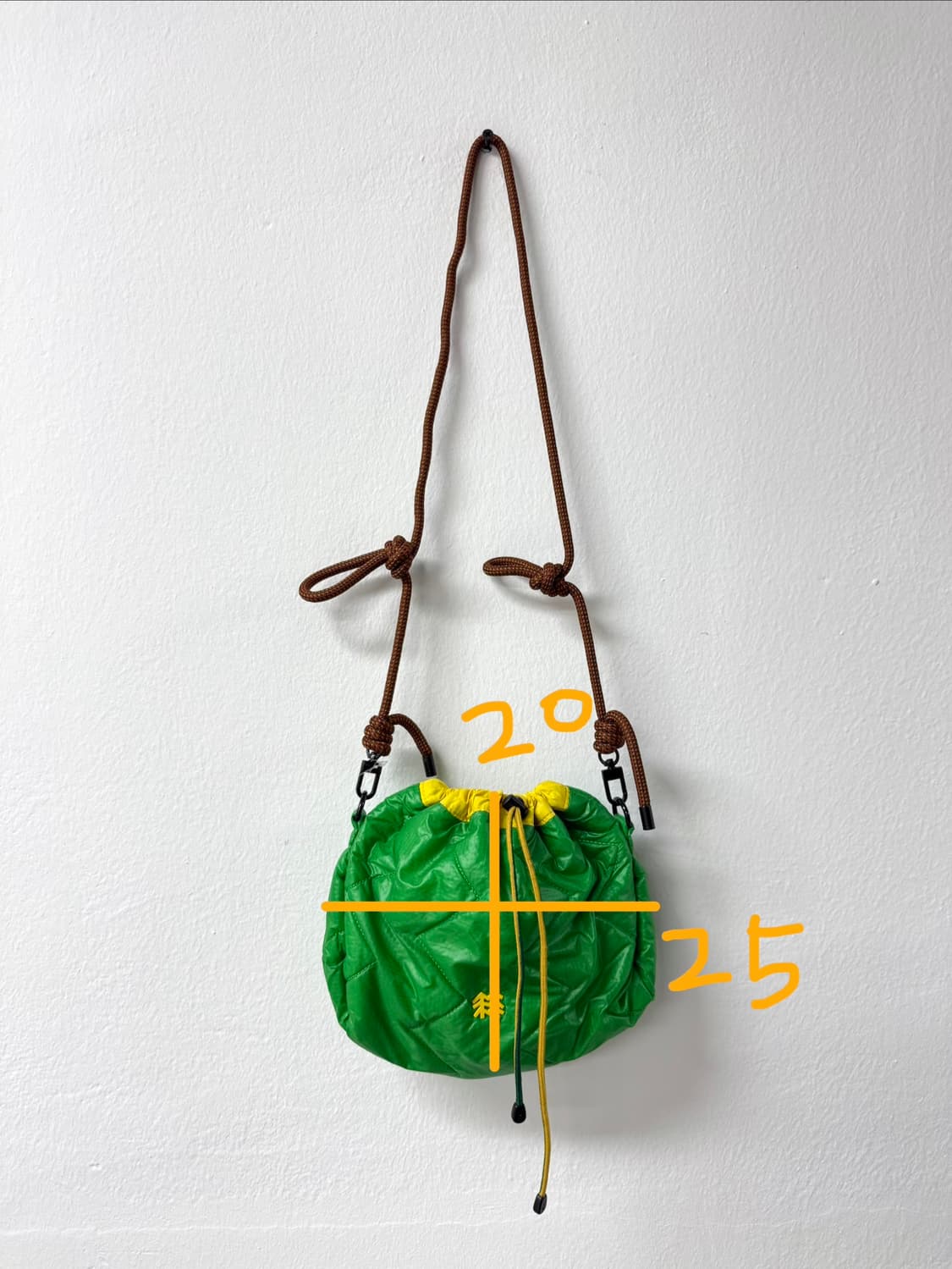 코오롱스포츠 미니 퀄팅 복조리백 크로스백 상품이미지2