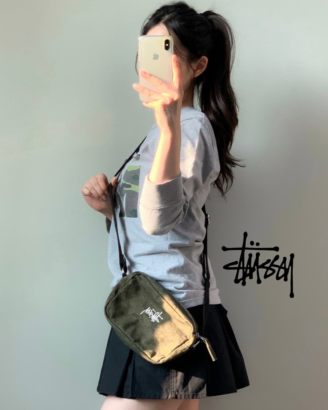 스투시 워시드 크로스백 상품이미지1