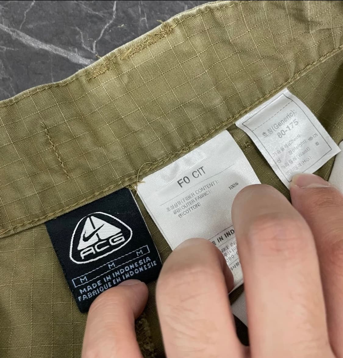 나이키 ACG 90s 비대칭 카고와이드 팬츠 상품이미지6