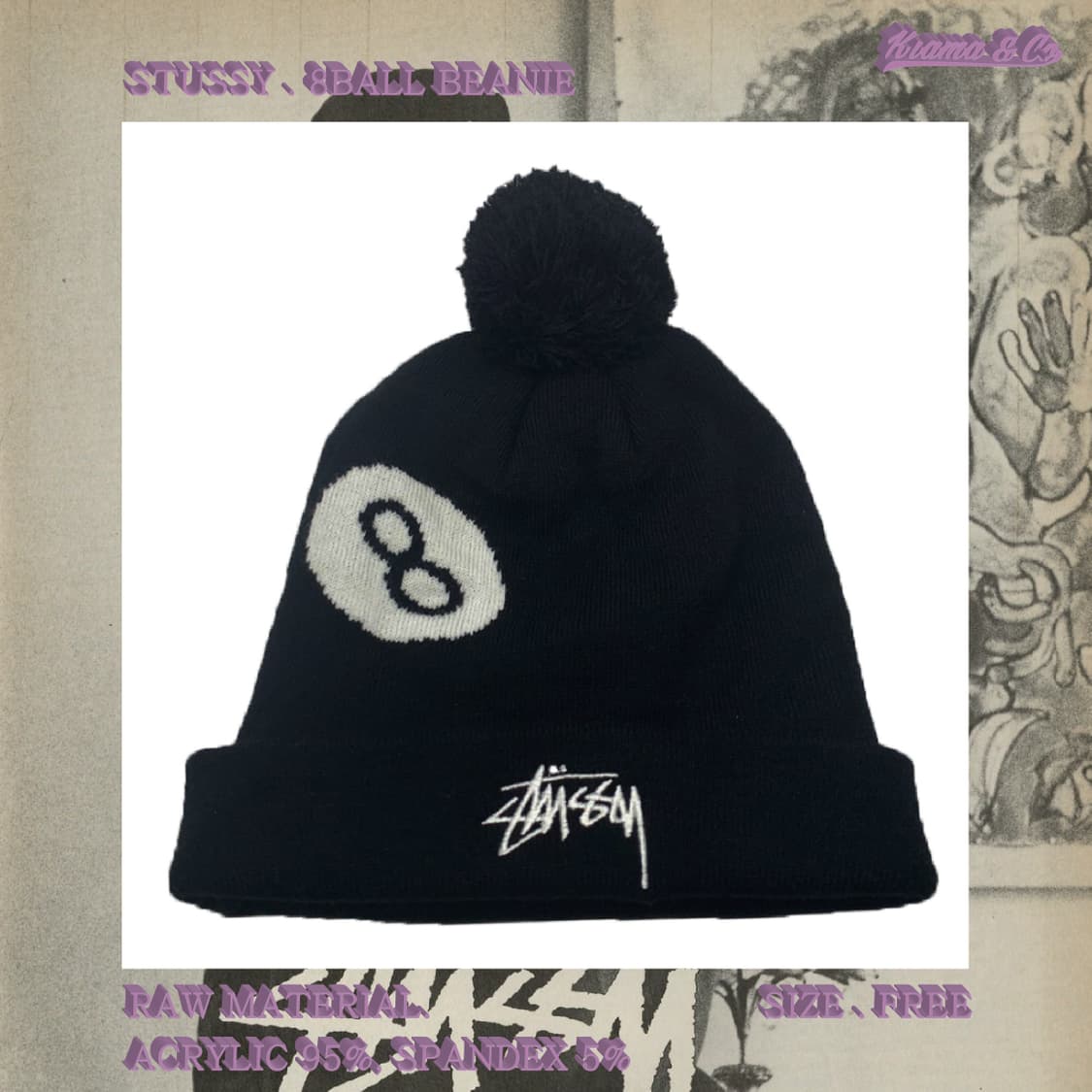 8BALL BEANIE 상품이미지1