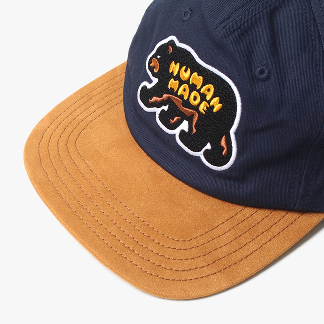  HUMAN MADE "Navy Beige Cap" 상품이미지2