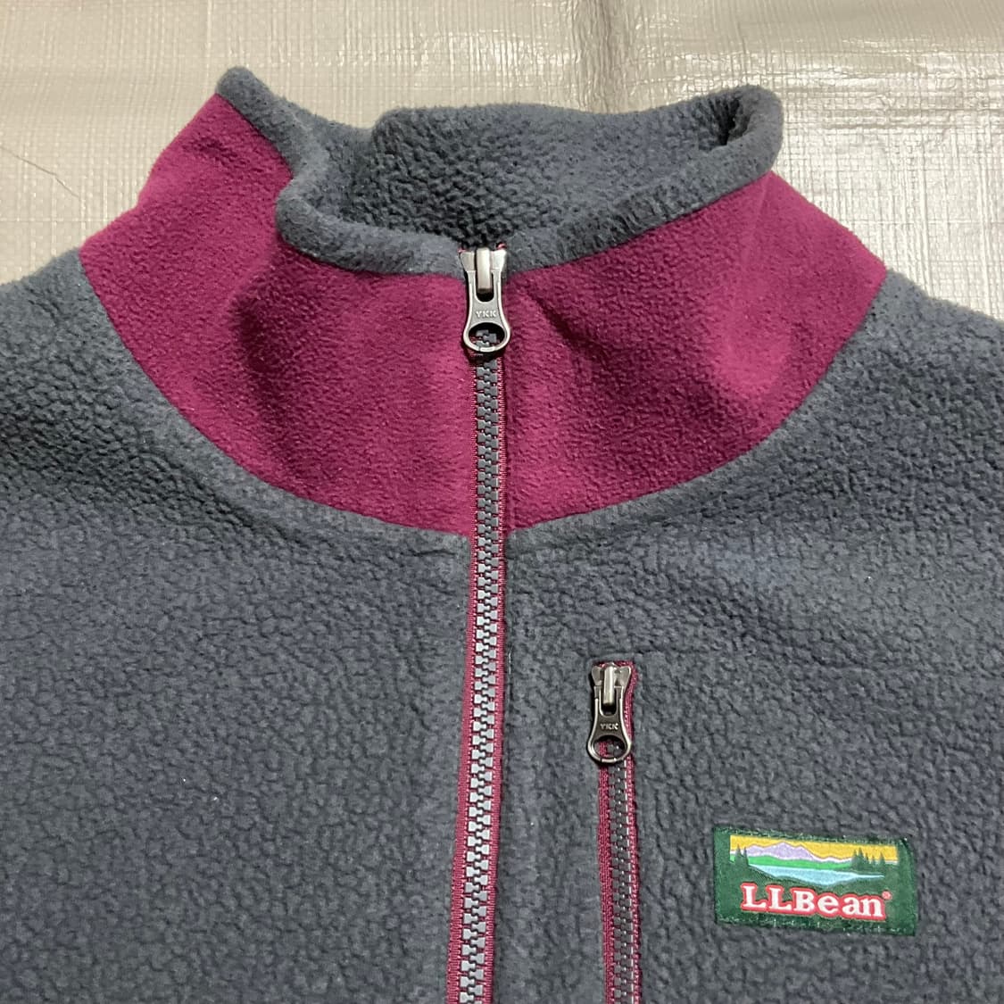 엘엘빈 하프집업 플리스 풀오버 XL 상품이미지4