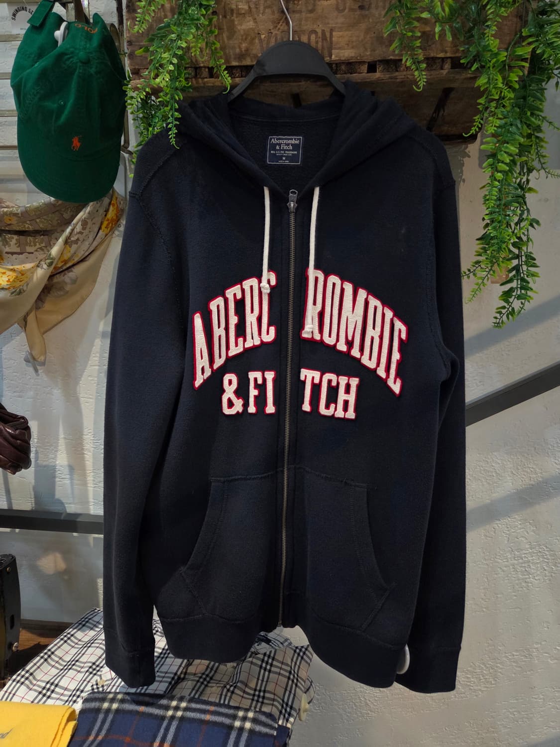 아베크롬비 네이비 후드집업 상품이미지2