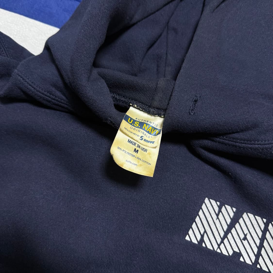 [M] 밀리터리 미 해군 NAVY 스웻 후드 티셔츠  US-25 상품이미지5