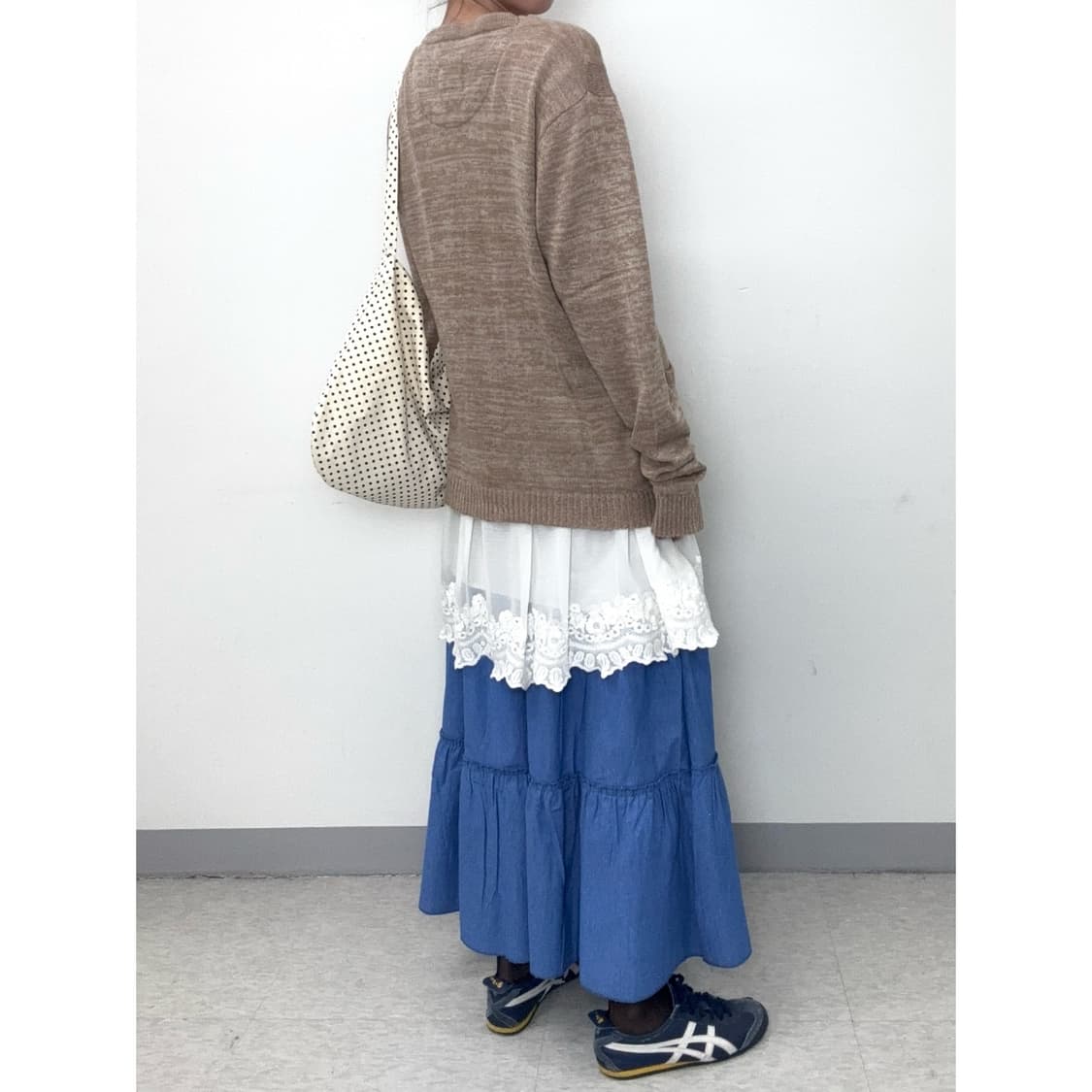 빈티지 데님 캉캉 스커트 상품이미지3