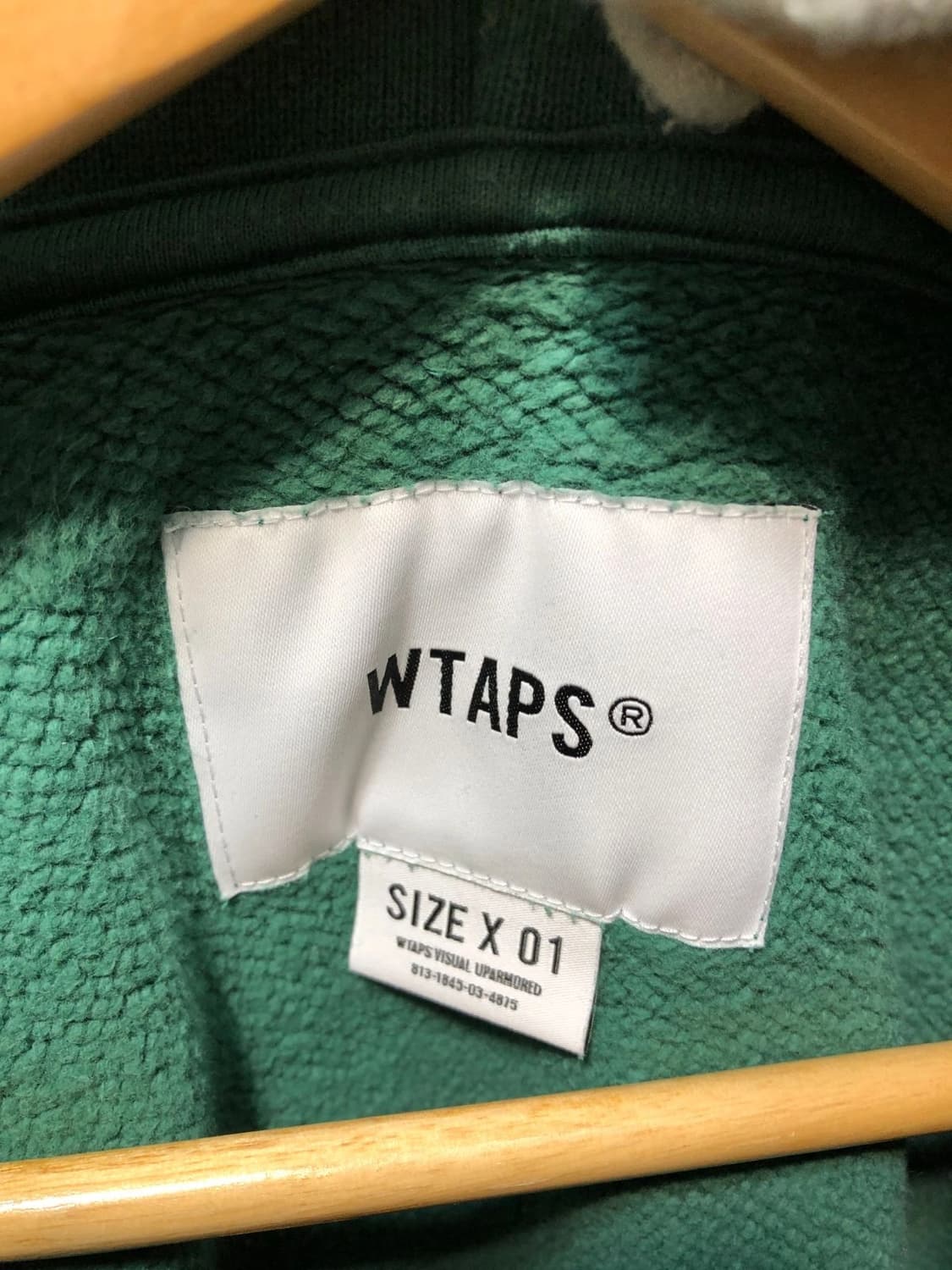 더블탭스 아카데미 후드 스웻셔츠 상품이미지4