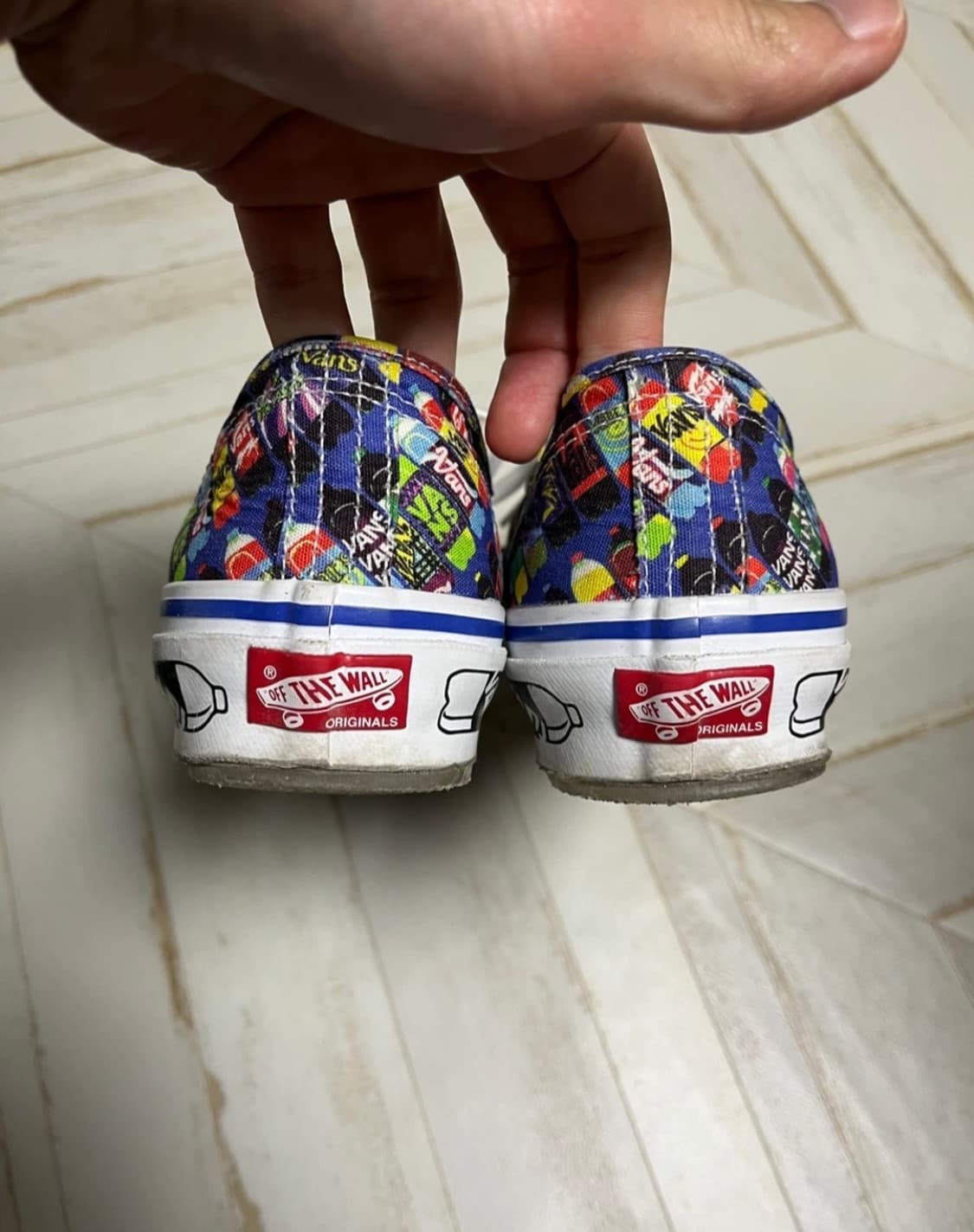 [270]반스 볼트 X 페르가델릭 어센틱 멀티컬러 상품이미지2