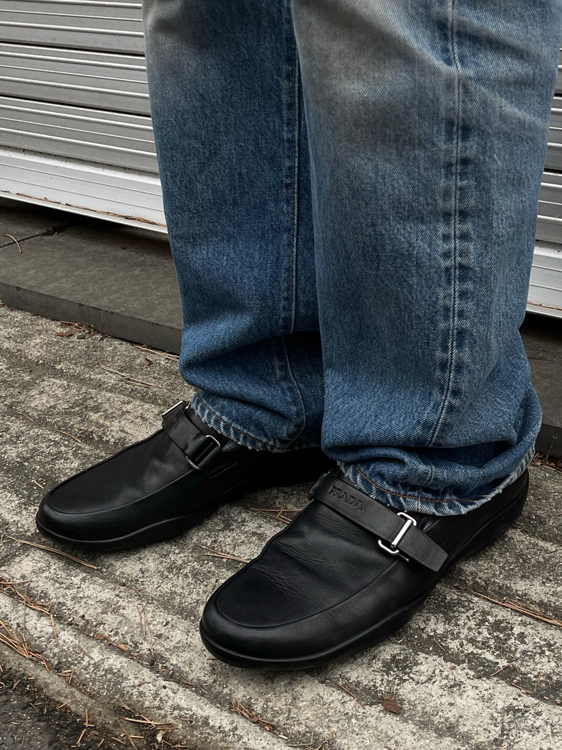 00s Prada Sports Buckle Loafers 상품이미지4