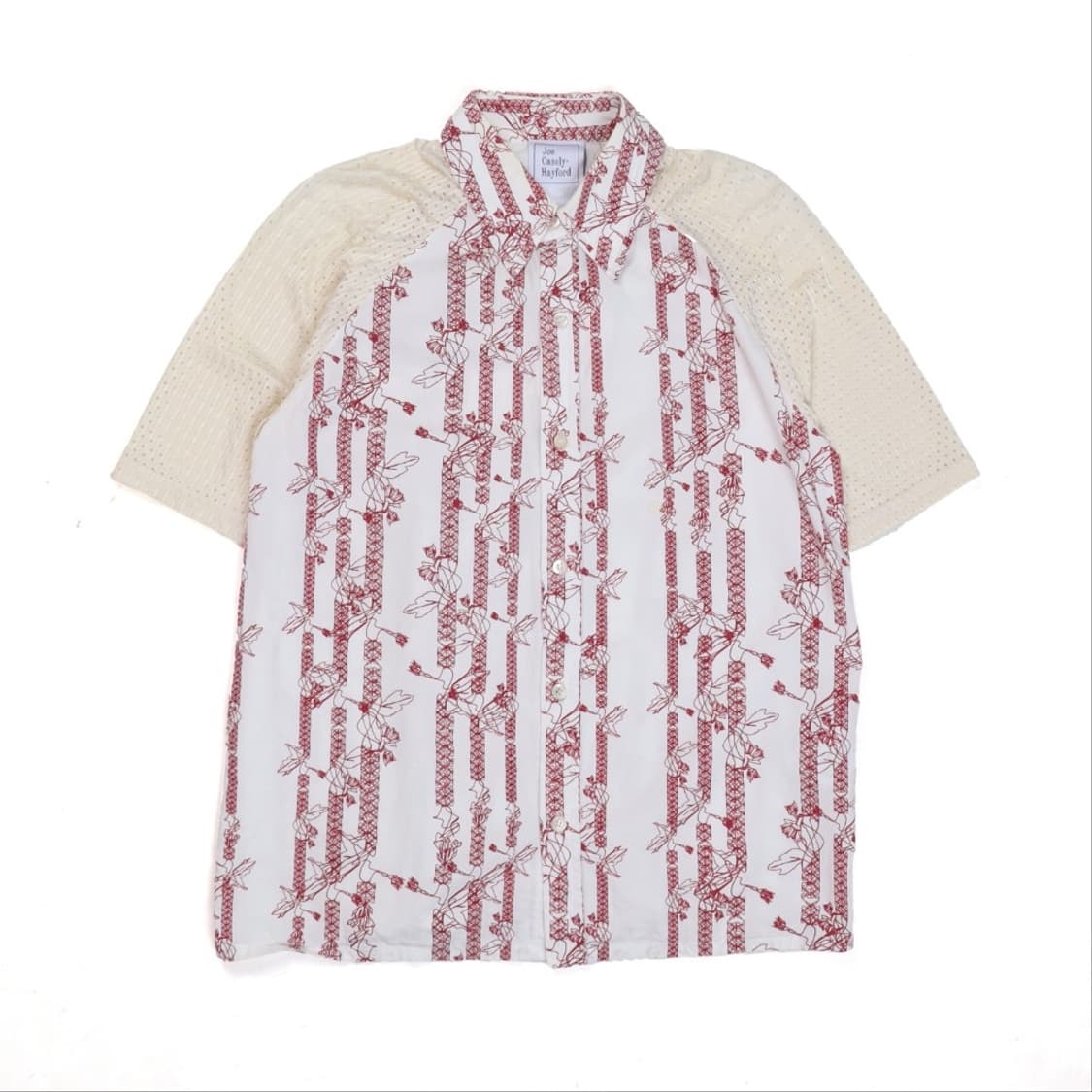 Joe Casely-Hayford Stripe Punching shirt 상품이미지1