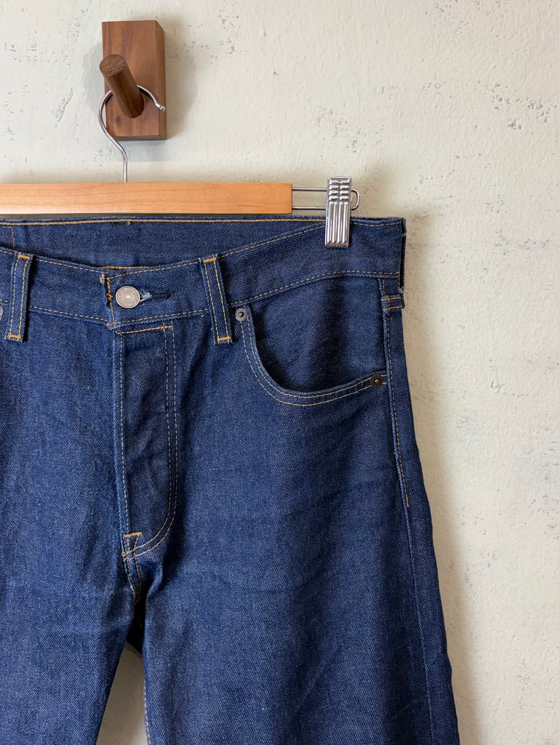 리바이스 501 진청 데님팬츠 상품이미지3