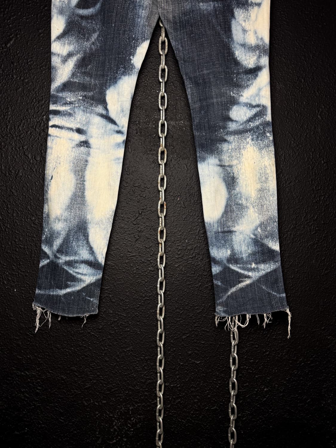 Acid Bleach Destroyed Denim Pants  상품이미지9