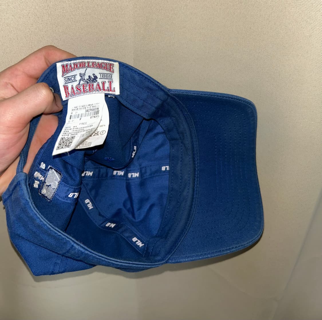 MLB LA 다저스 볼캡 블루컬러 상품이미지3