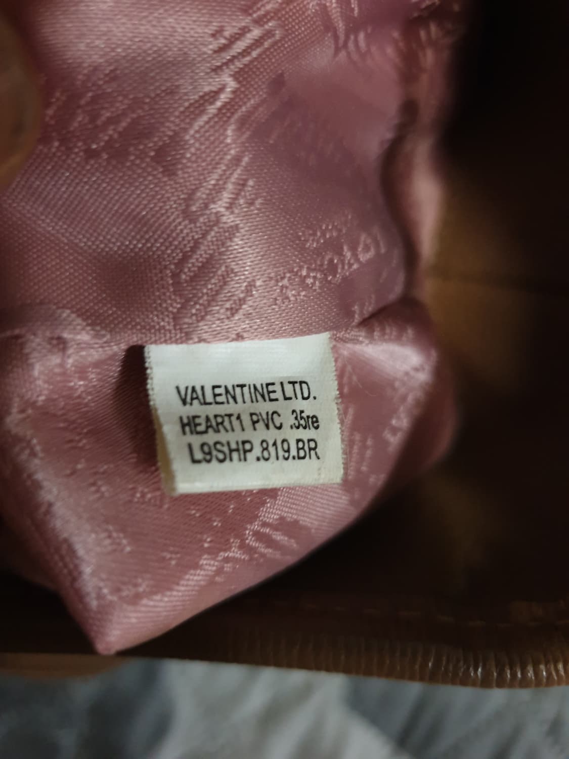 러브캣 하트문양 도트백 상품이미지5