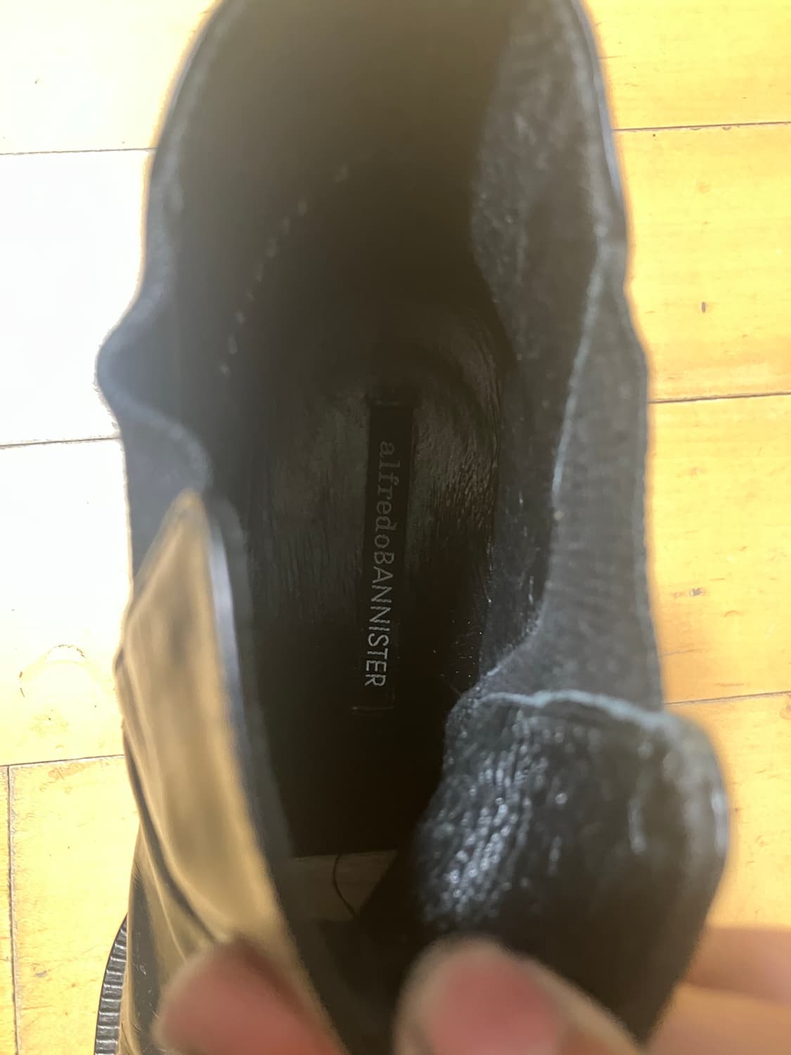 Alfredo bannister 롱 스퀘어 토 액조틱 밴딩 부츠 265 상품이미지4