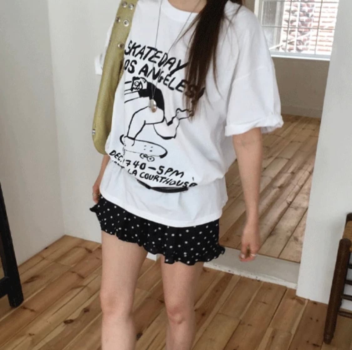 (베이비몬스터 아사) 유어제이 프릴 도트 팬츠 상품이미지2