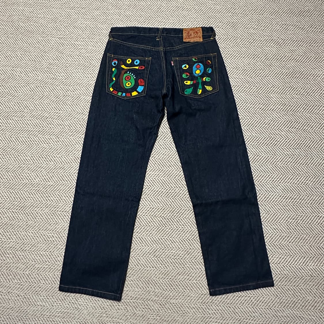 EVISU lot 2007 vintage denim jeans pants 상품이미지2