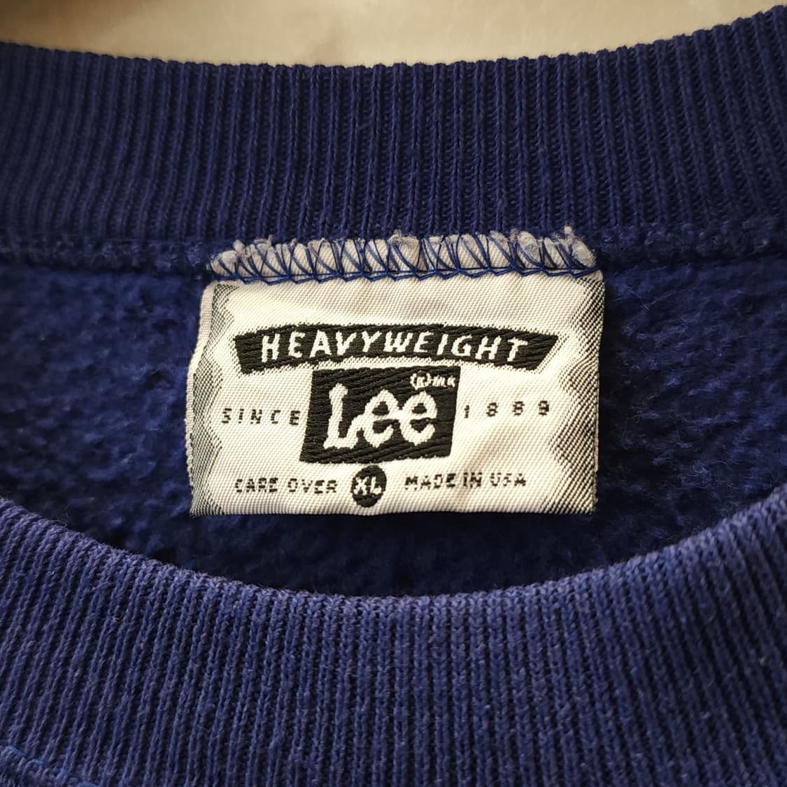 90s Lee 빈티지 스웻셔츠 플레인 스웻셔츠 블루 xl 상품이미지4