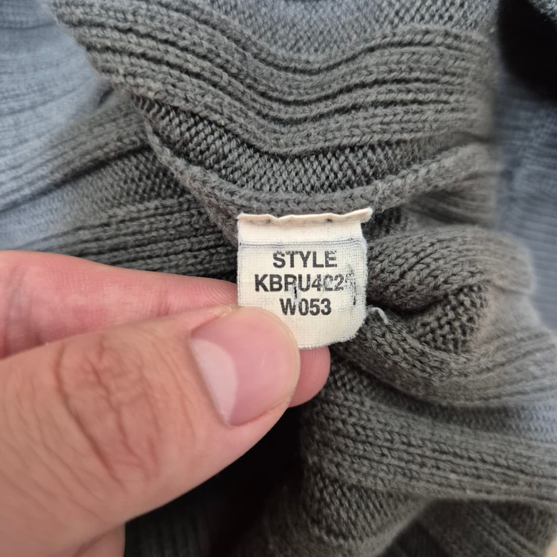 DKNY 진스 도나카란 여성 반집업 니트 상품이미지5