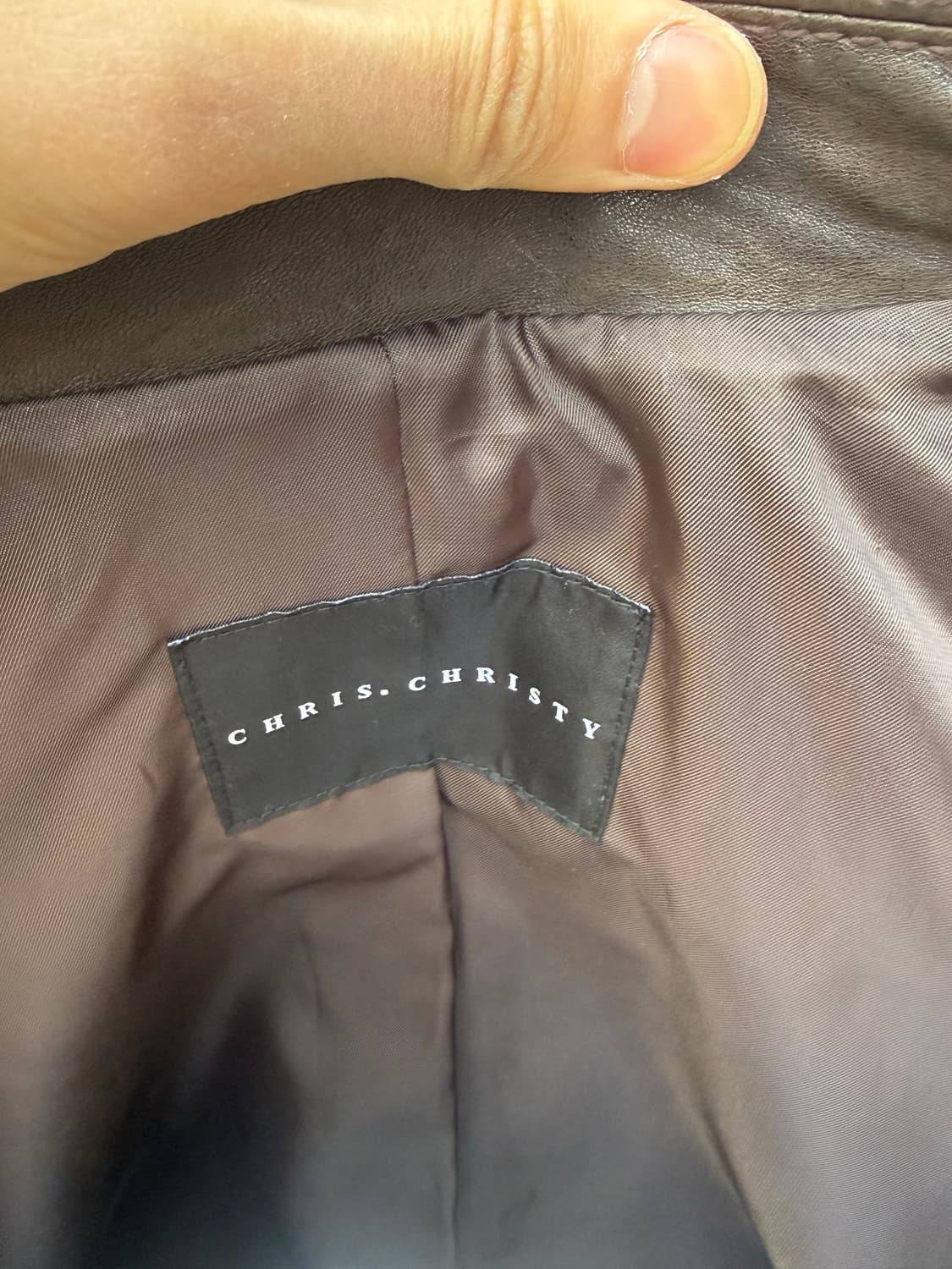 크리스크리스티 브라운 자켓 상품이미지7