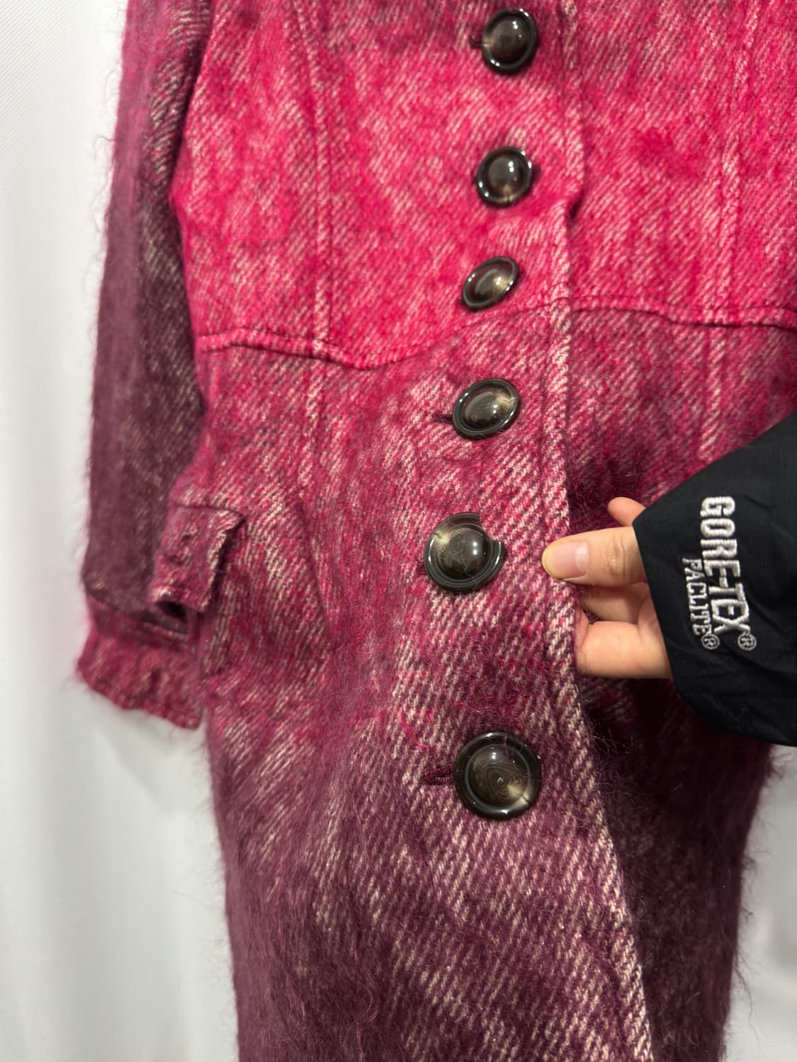1eins schritt gradation pink wool coat 상품이미지10