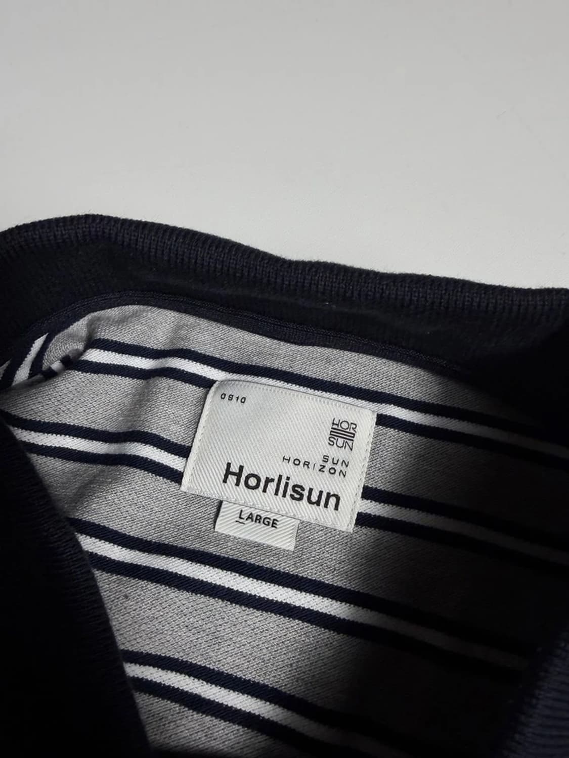 홀리선 25SS 써머셋 멀티 스트라이프 반팔 티셔츠 R1481 상품이미지4
