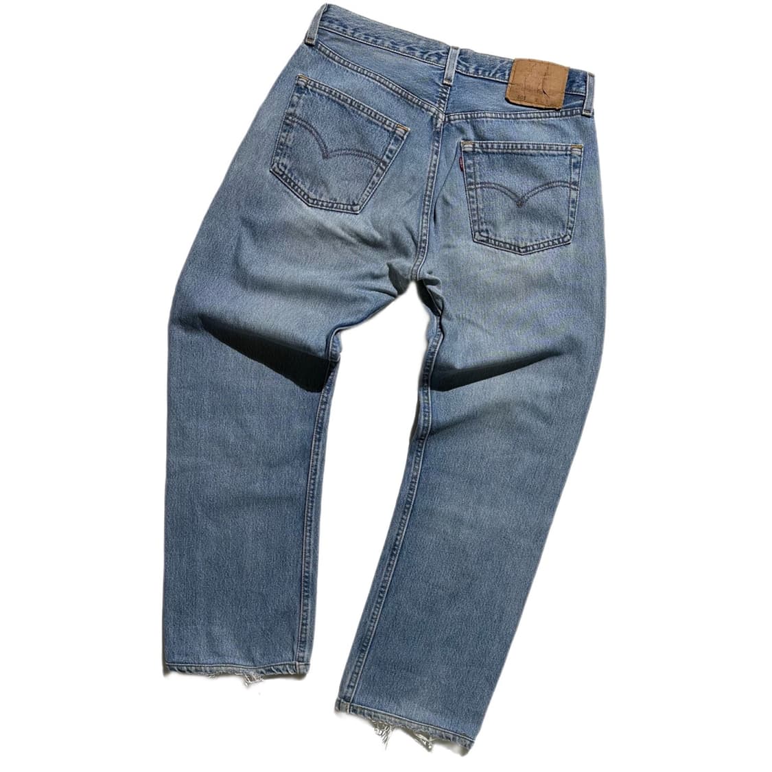 리바이스 USA 501 워시드 데님 팬츠 상품이미지3