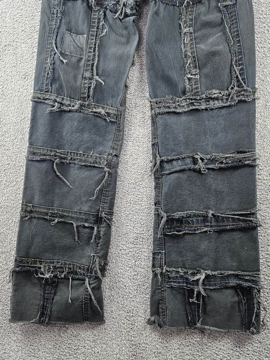 리바이스 패치워크 리빌딩 리워크 데님 팬츠 (34X36추정)/ 11041 상품이미지10