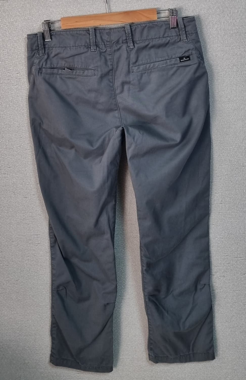 32) 스톤아일랜드 그레이 코튼 치노팬츠 상품이미지2