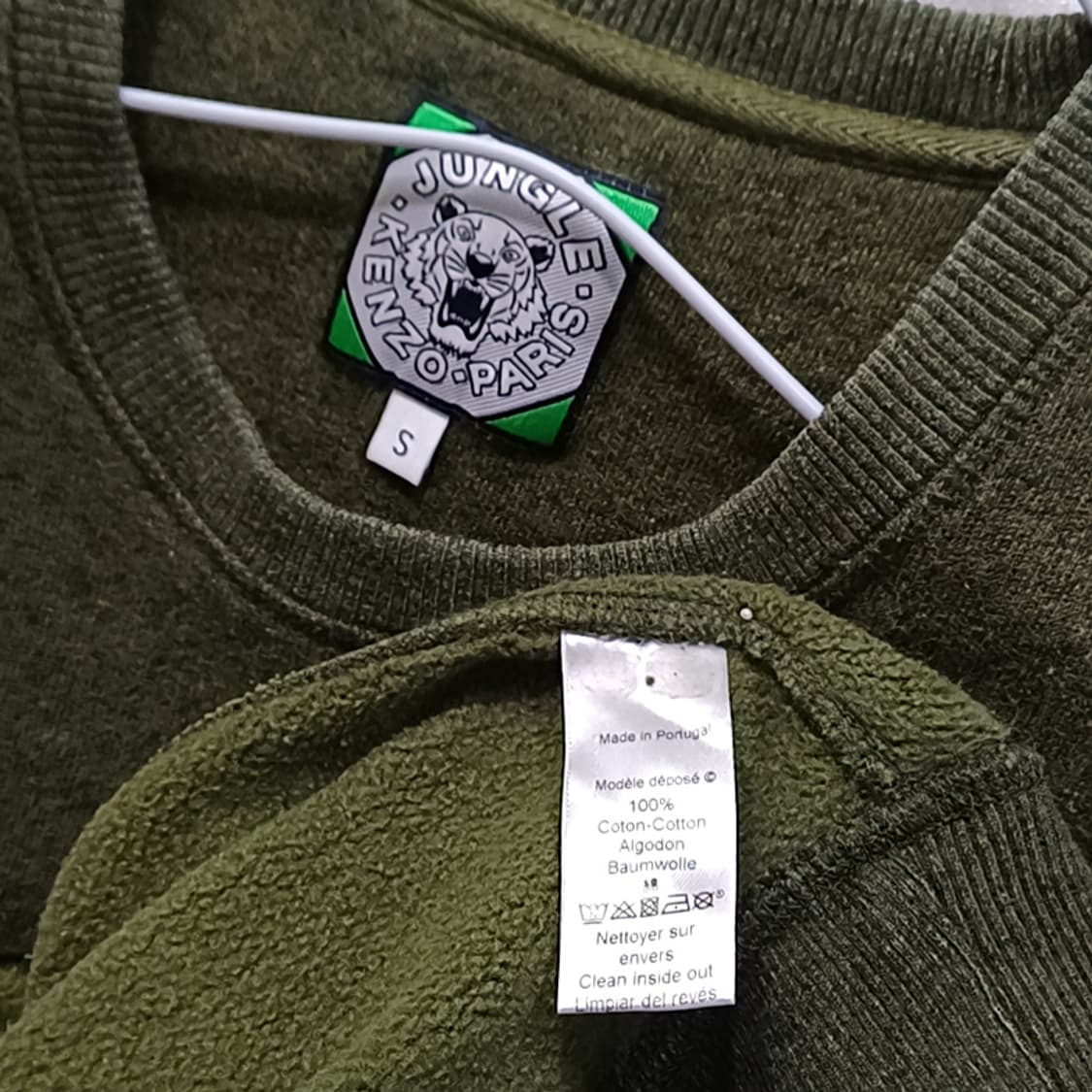 겐조 정글 기모 맨투맨 라운드 티 남성 S 도톰 훌륭 사랑봉봉 상품이미지3