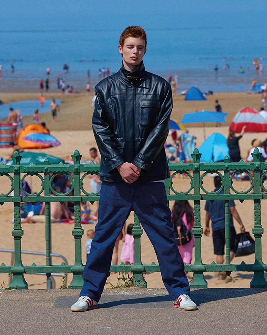 인스턴트펑크 남성 레더사파리 자켓 상품이미지4