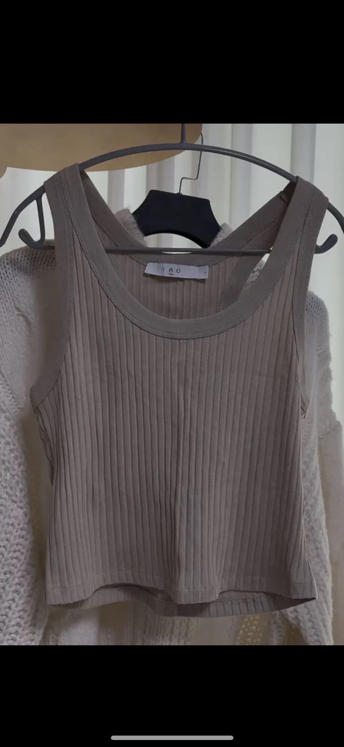 이로(IRO)2025 s/s 엠마 탱크탑  화이트, 베이지, 블랙 상품이미지1