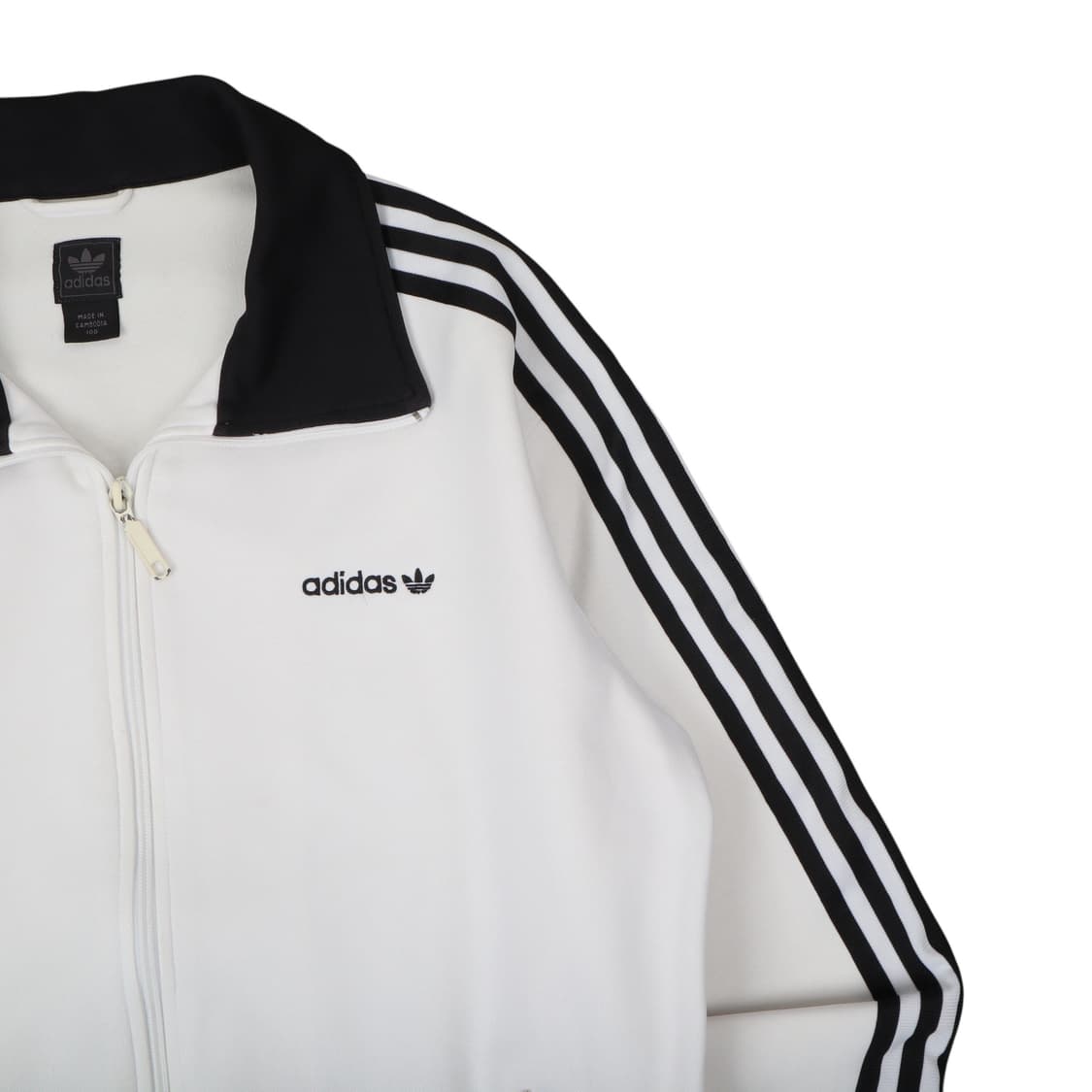 아디다스 화이트 베켄바우어 트랙탑 자켓 상품이미지3