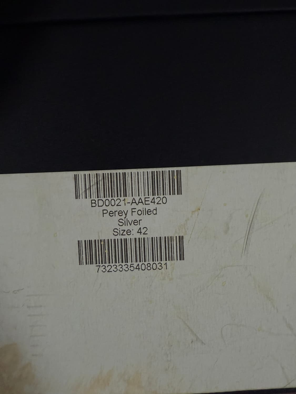 [42] 아크네 스튜디오 페리 벨크로 스니커즈 실버 상품이미지3