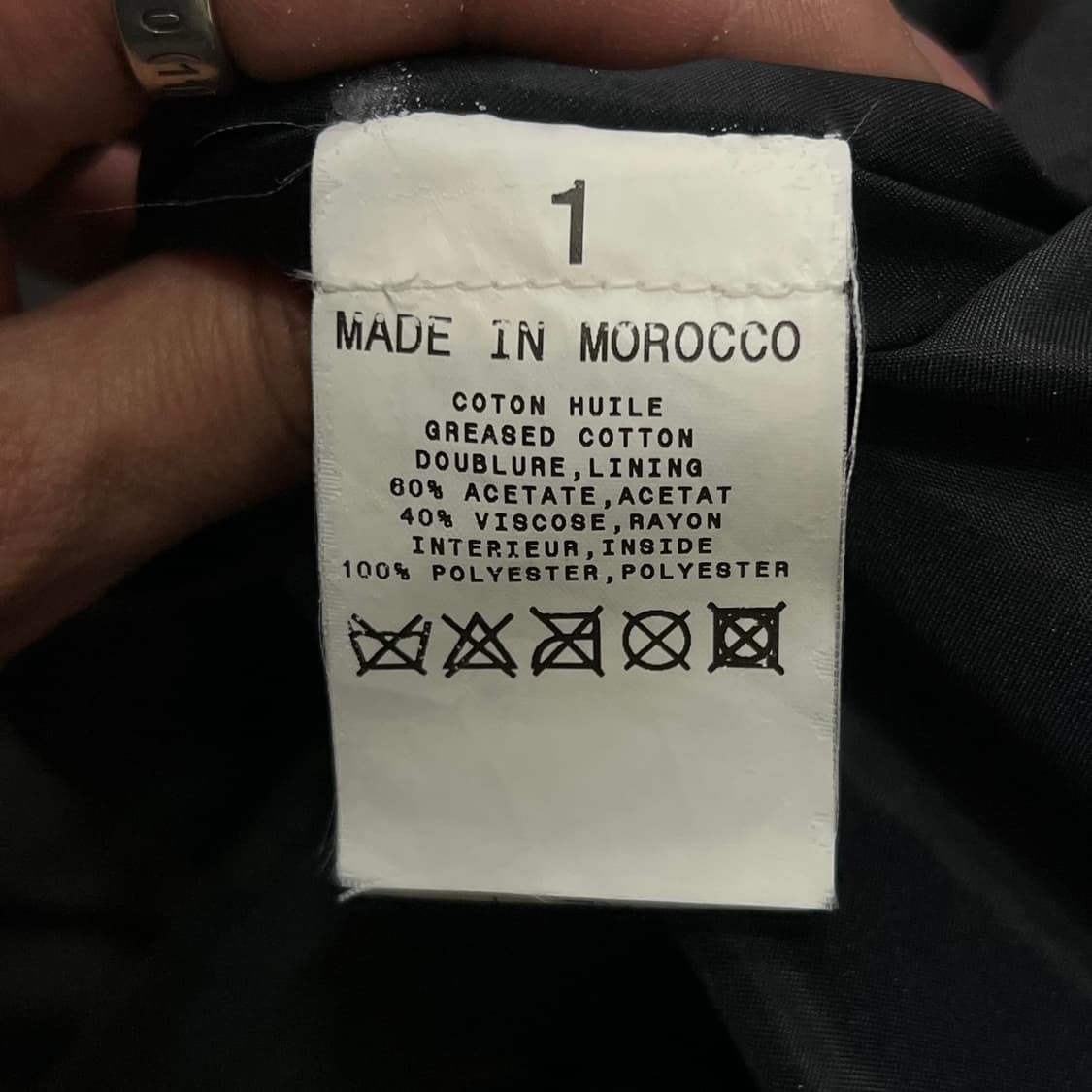  아네스베 다크 베이직 코트 y14523 상품이미지7