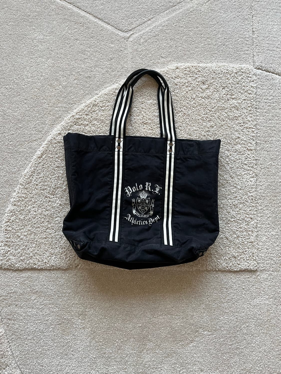 올드 폴로 랄프 로렌 캔버스 토트백 상품이미지2