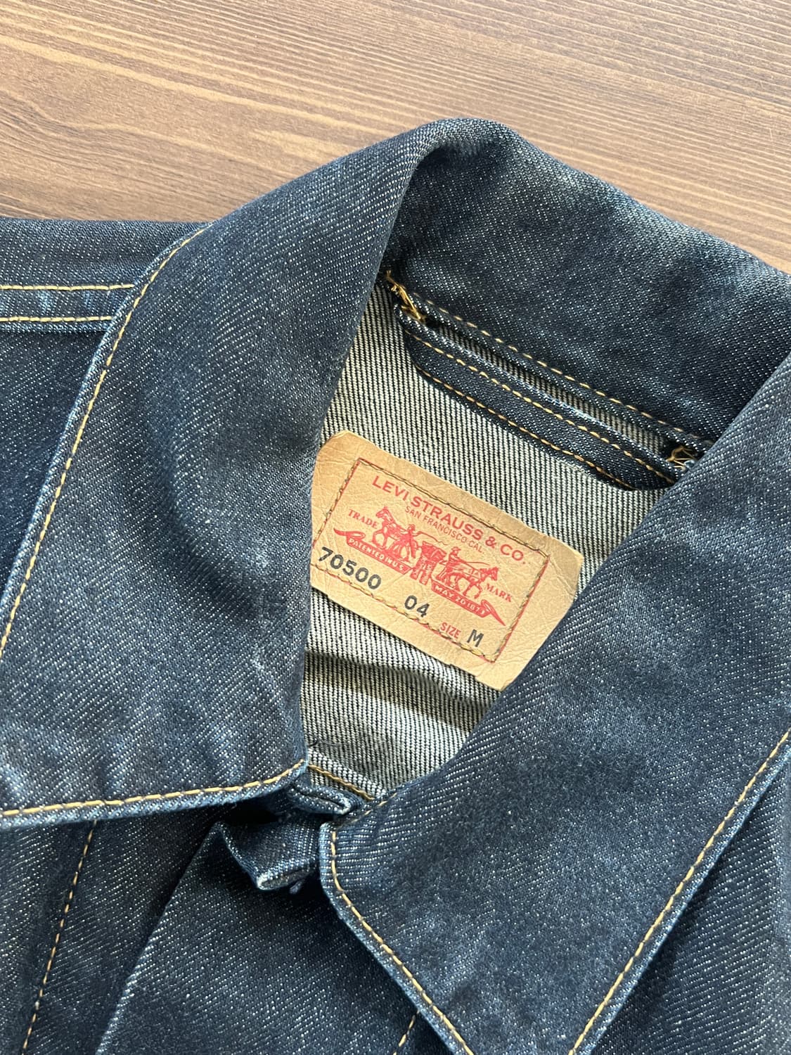 00s Levis 리바이스 70500 생지 트러커 데님 자켓 상품이미지6