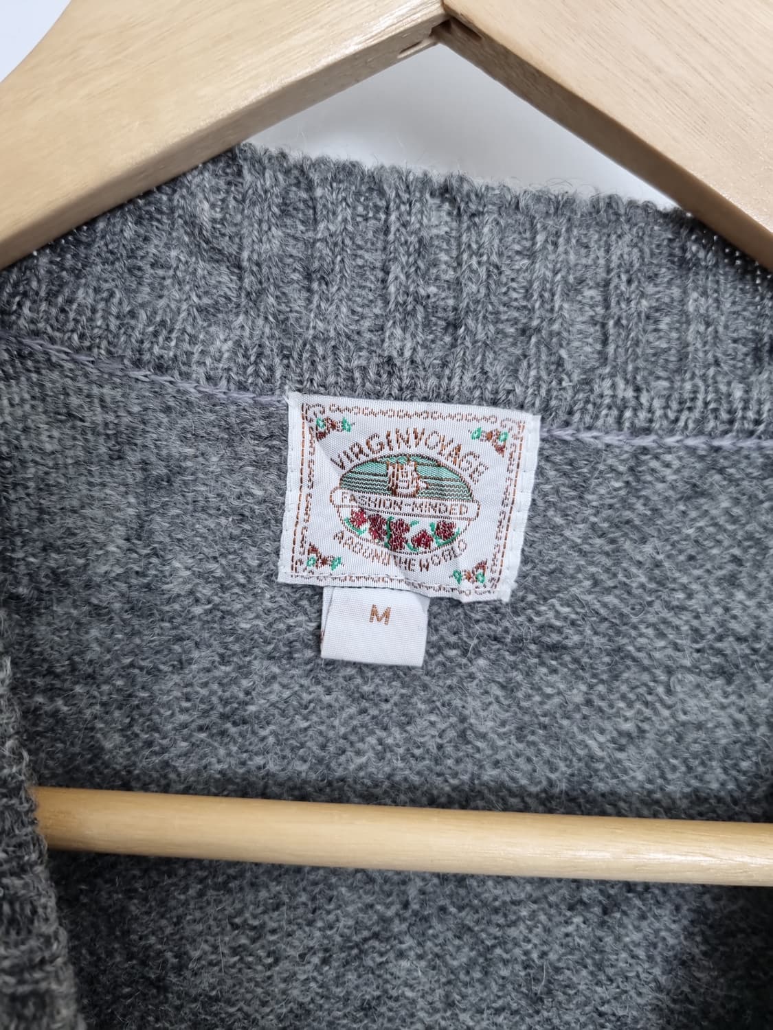 VIRGIN VOYAGE 빈티지 베스트 울 100 상품이미지6