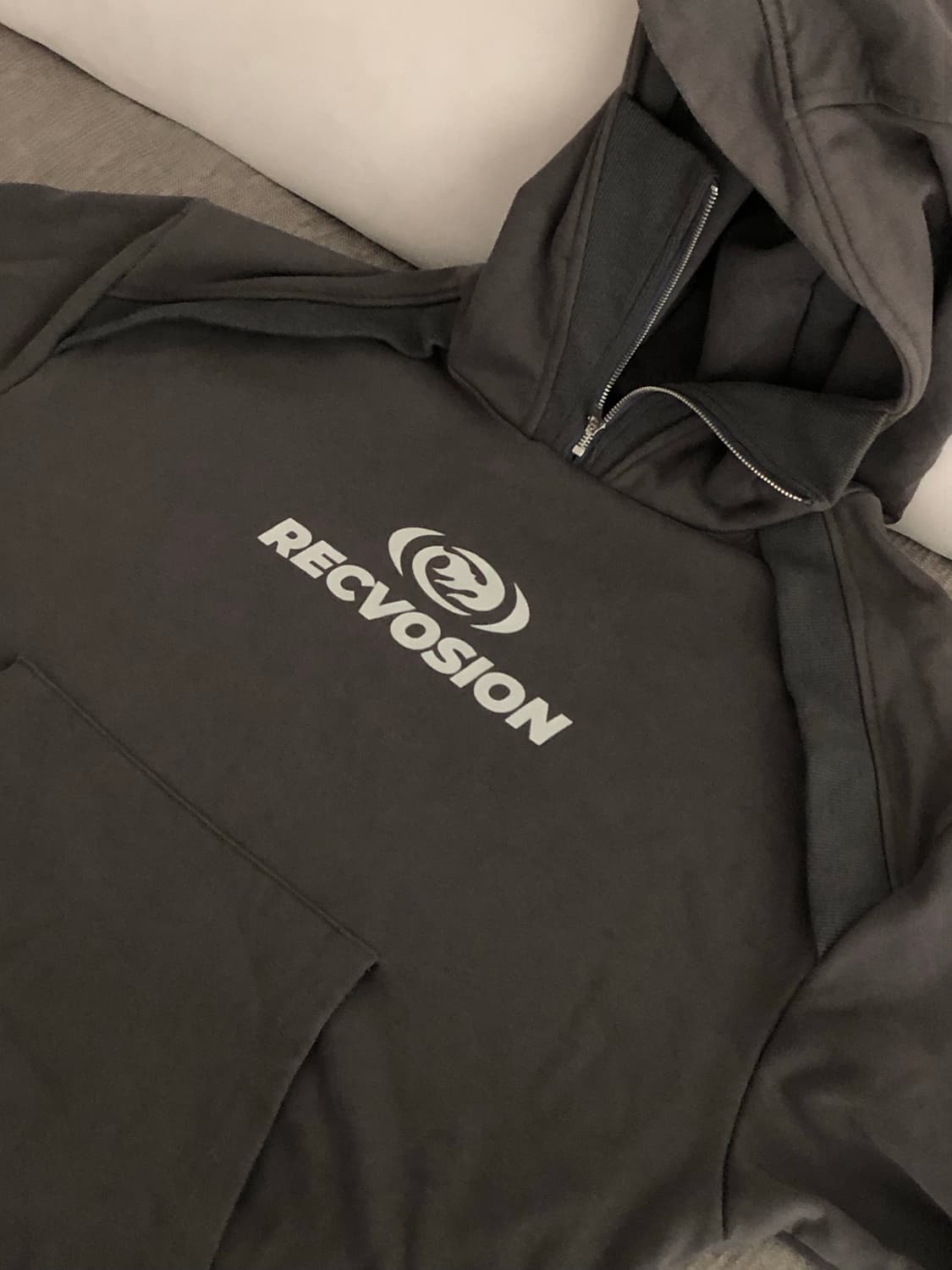 vintage zip up detail hoodie 집업 디테일 후디 상품이미지4