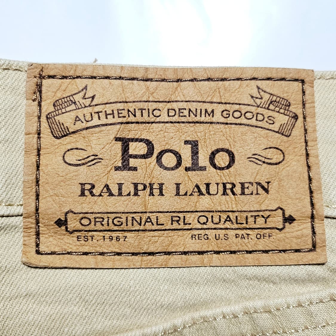 [34X30][폴로 랄프로렌] 햄튼 릴렉스드 스트레이트 진 상품이미지7