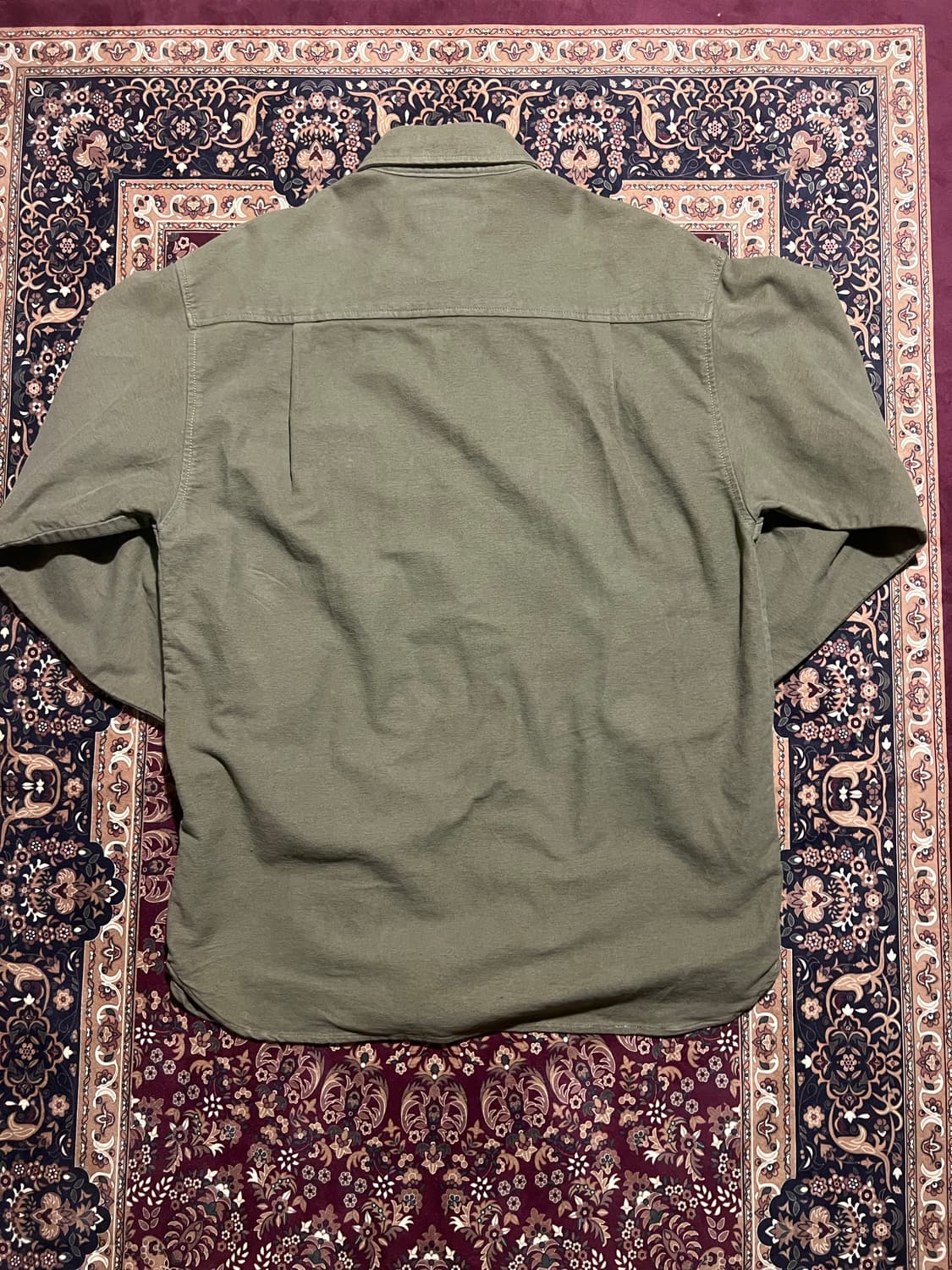 나이젤 카본 NCB 올리브 풀오버 워크 셔츠 상품이미지2