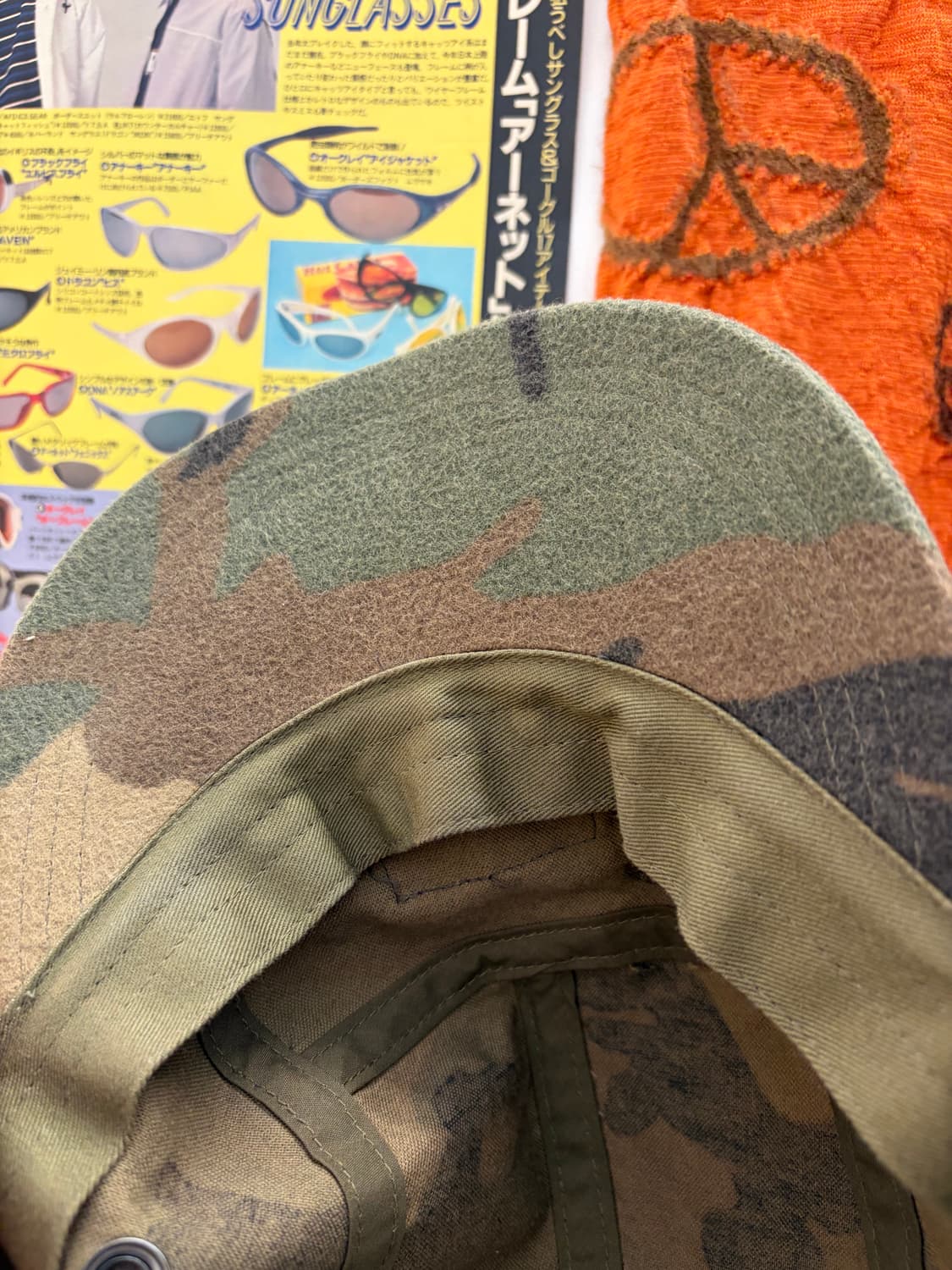 Wtaps 더탭 카모플라쥬 캠프캡 상품이미지3