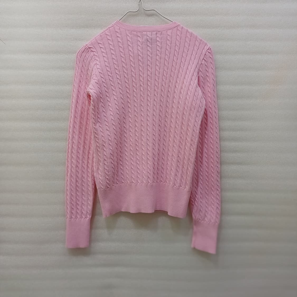 폴로 케이블 니트 가디건 아동 걸즈 L 여성 XS 핑크 훌륭 사랑봉봉 상품이미지2