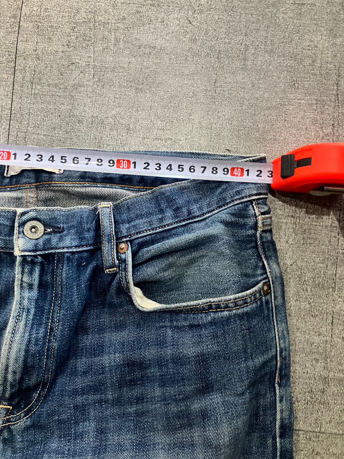 Uniqlo 유니클로 올드스쿨스트릿 데님팬츠 상품이미지2