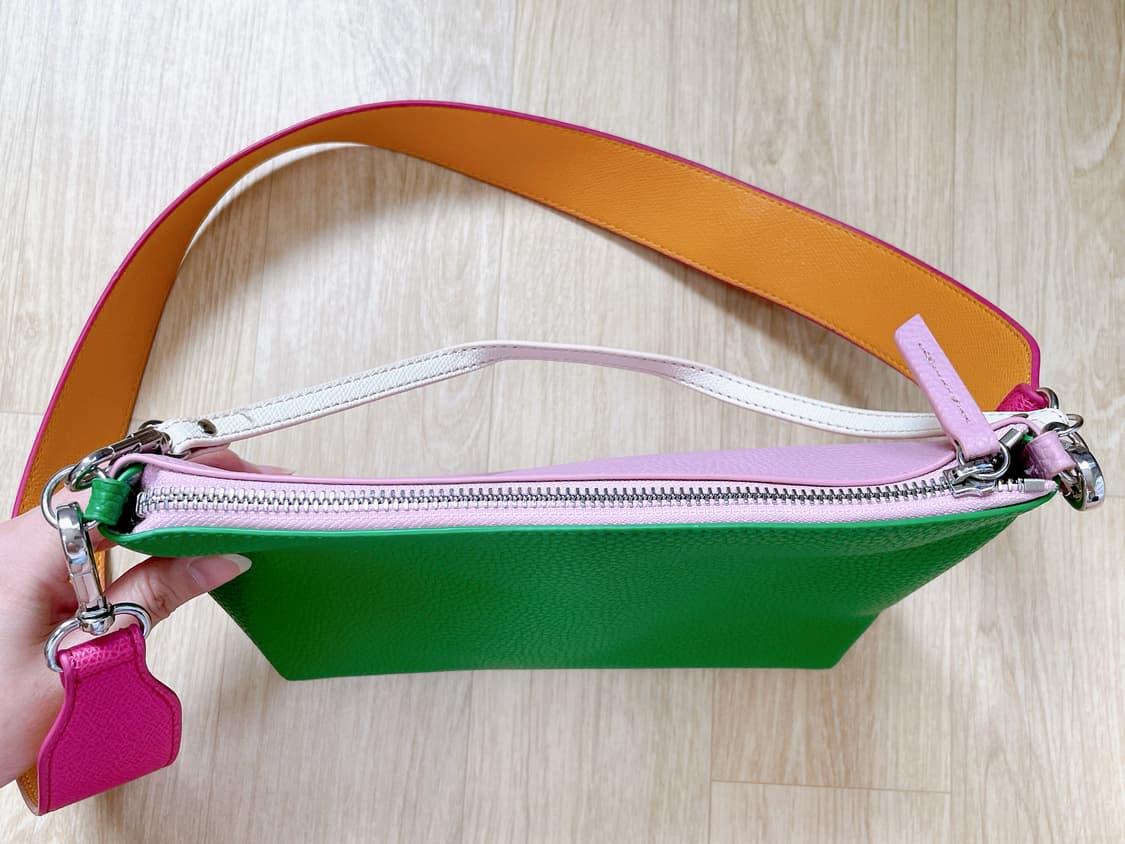 FINDKAPOOR 파인드 카푸어 플랫핑고백 투톤 숄더 겸 크로스백 상품이미지4