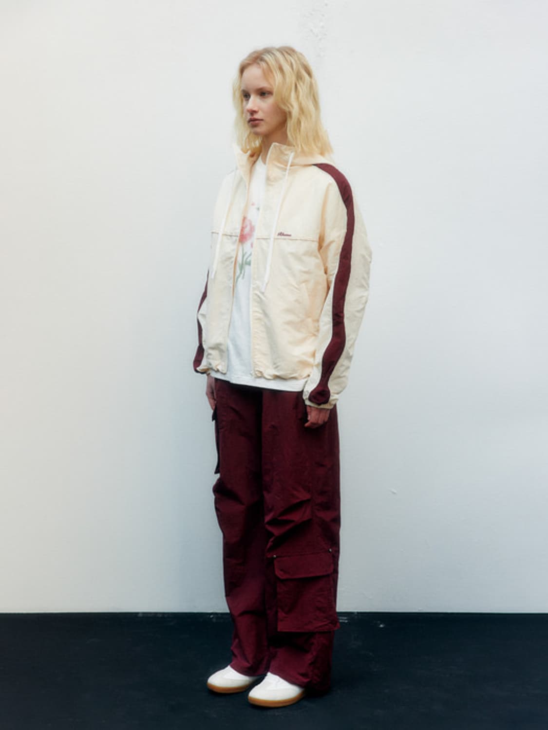 리임 RHEME 원마일 카고팬츠 버건디 상품이미지2